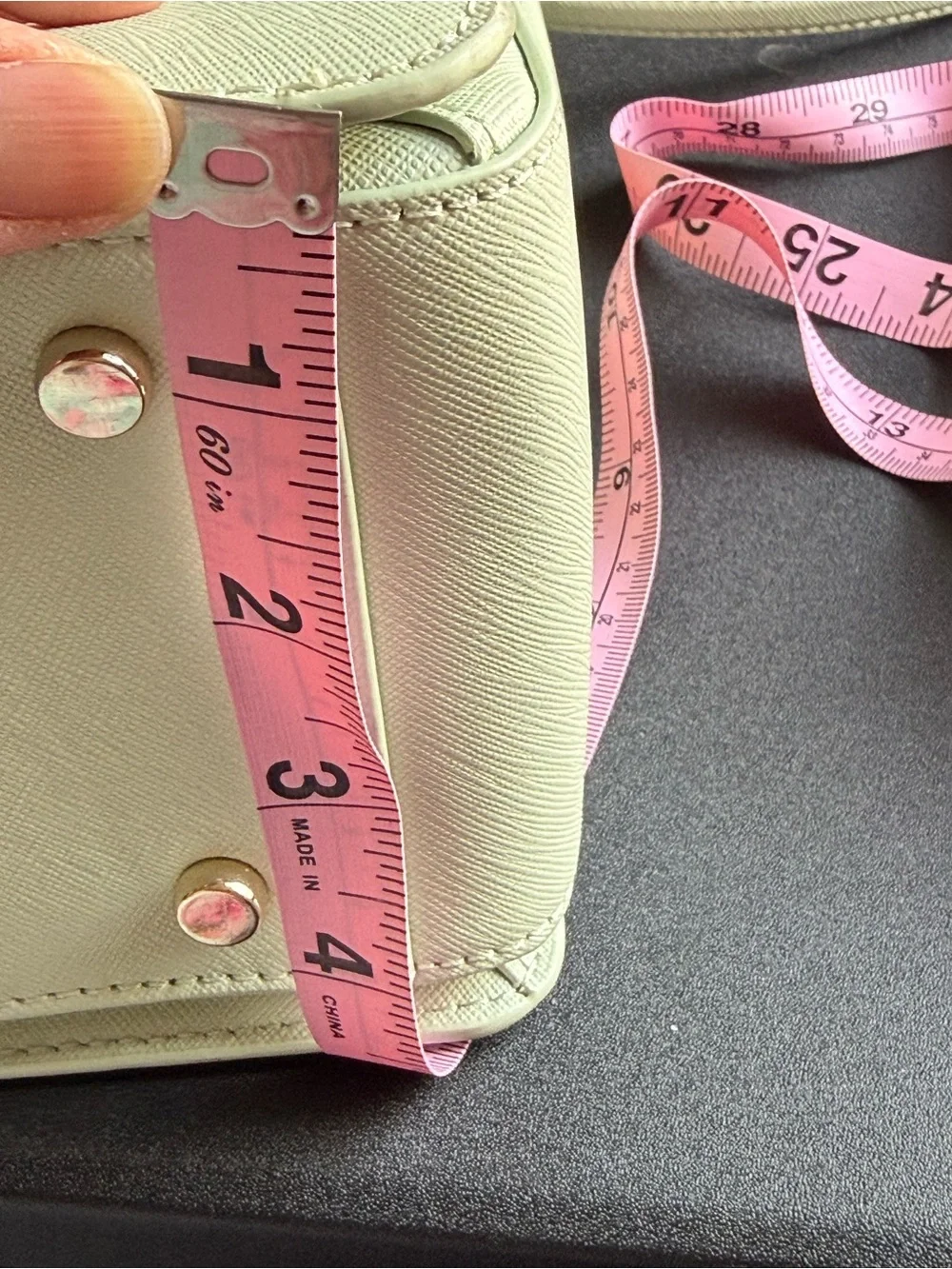 kate spade Mint Green Saffiano Leather Satchel